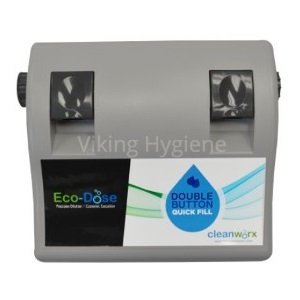 3440098 – Dispenser – Eco-Dose Double Button Quick Fill Cleanworx (9056)
